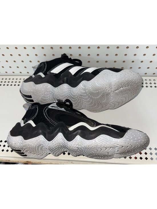 Adidas Exhibit B Mens Athletic Basketball Shoes Size 11 Black White main image 6